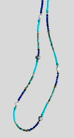 Turquoise & Lapis Lazuli Necklace