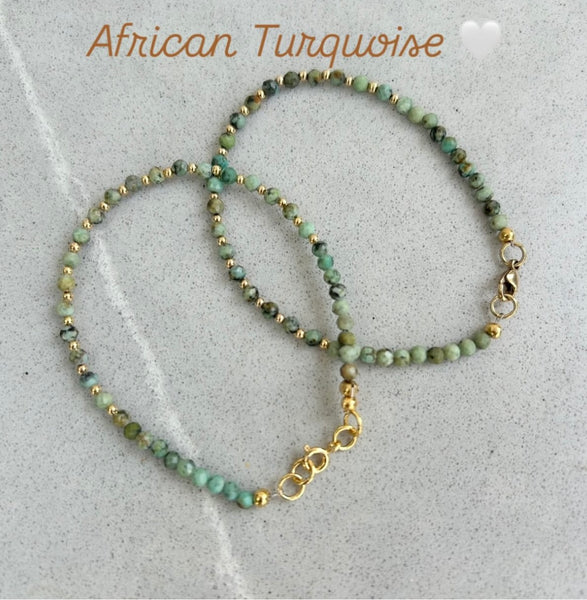 African Turquoise Bracelet