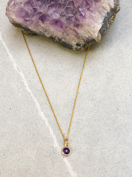 Small Gemstone Necklace