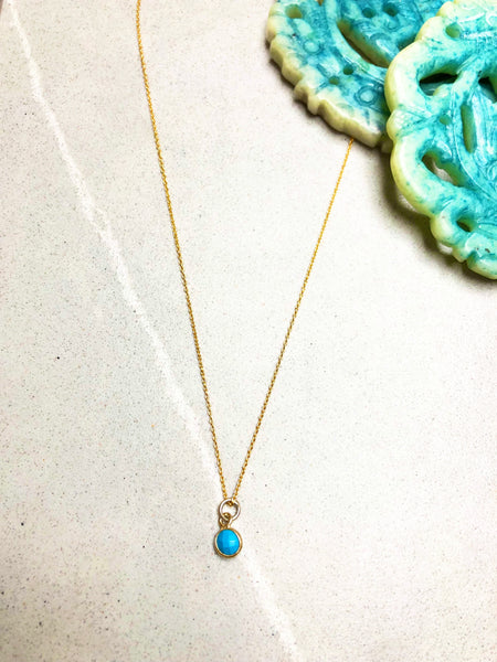 Small Gemstone Necklace